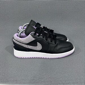Nike Air Jordan 1 Low Houndstooth GS Womens Casual Sneakers Sz 4Y Women’s Sz 5.5
